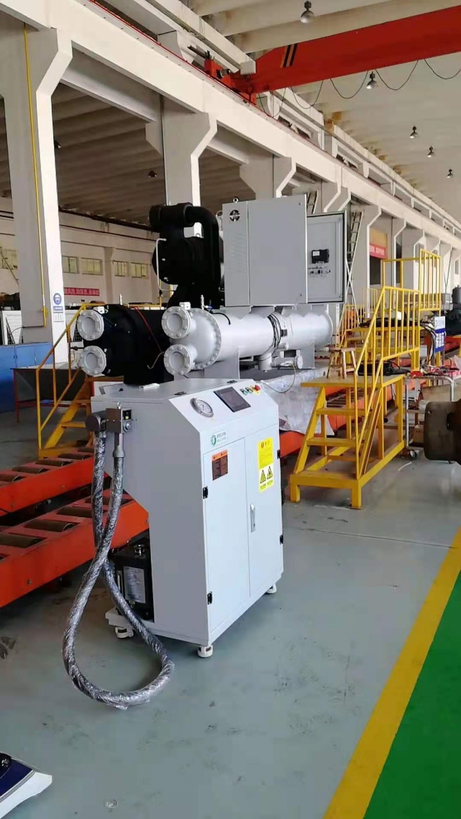 單槍冷媒灌注機用于滿液式螺桿機組的冷媒加注